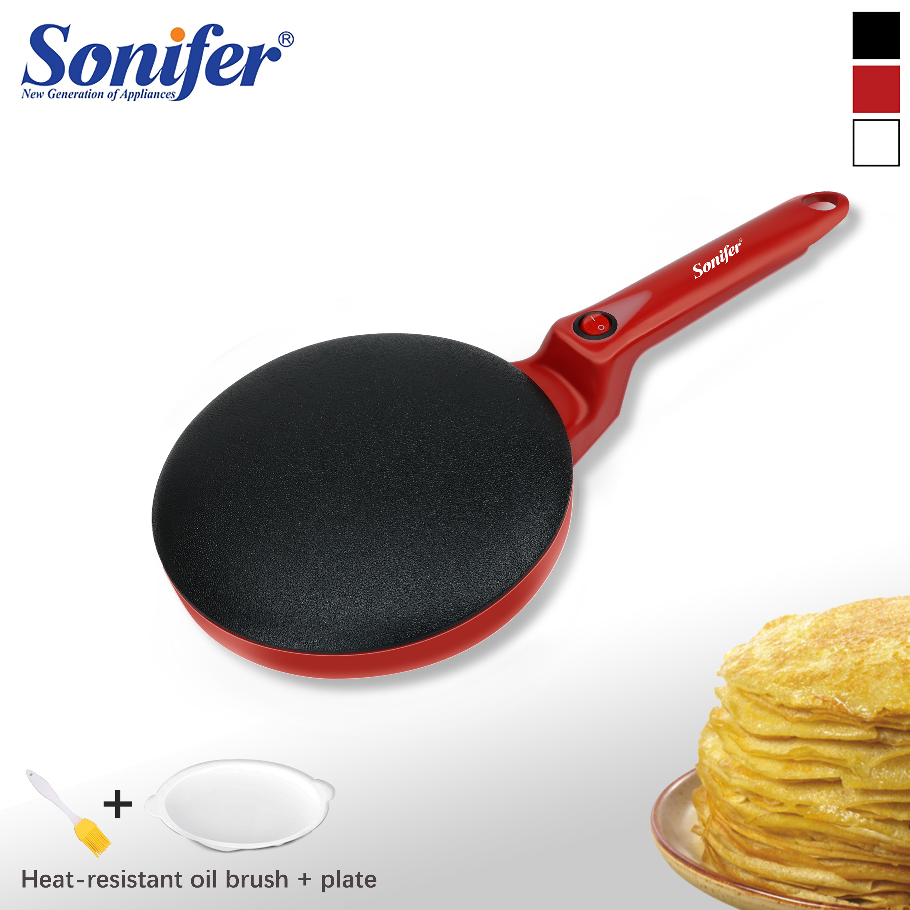 Home Cooking Oil Making Machine - Electric Crepe Maker Pizza Pancake Machine
