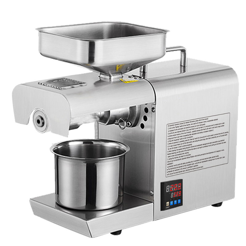 Home Cooking Oil Making Machine - Screw Squeezed Press Cold Press Oil
