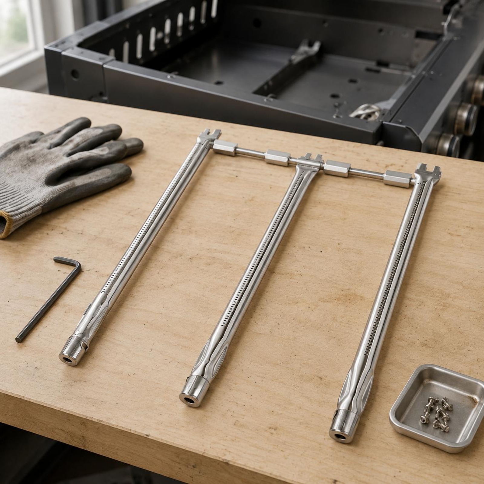 Three Tube Stainless Steel Bur - Home Cooking Youtube ulasan dan harga