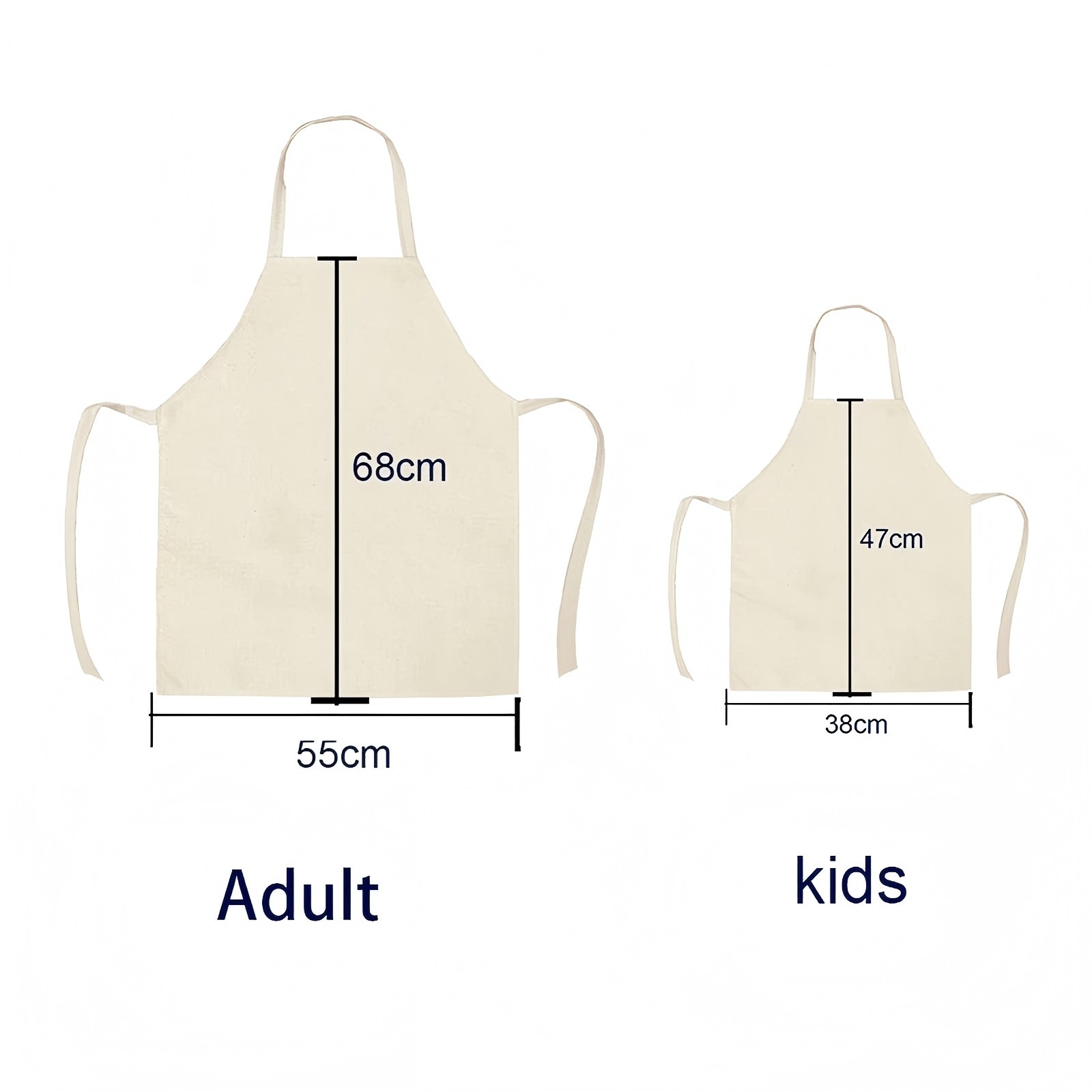 1pc Cute Cartoon Donut Apron F - Home Cooking Ideas ulasan dan harga
