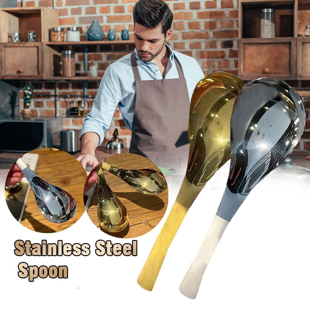 New Long Handle Ramen Wooden S - Home Cooking Utensil Set ulasan dan harga