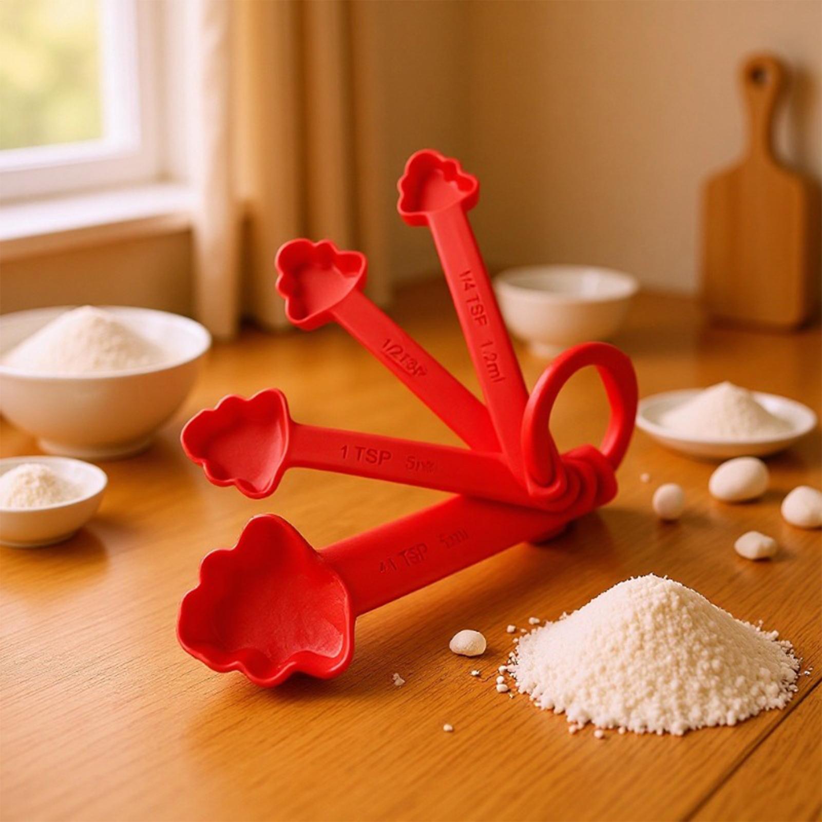 Christmas Measuring Cups And S - Home Cooking Utensil Set ulasan dan harga