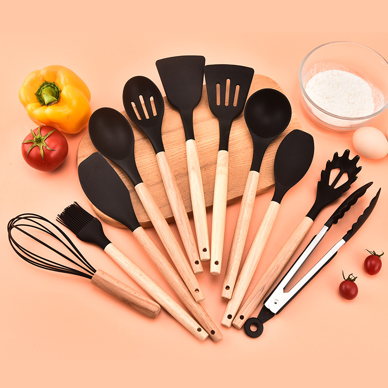 12Pc Kitchen Utensil Set Cooki - Home Cooking Utensil Set ulasan dan harga