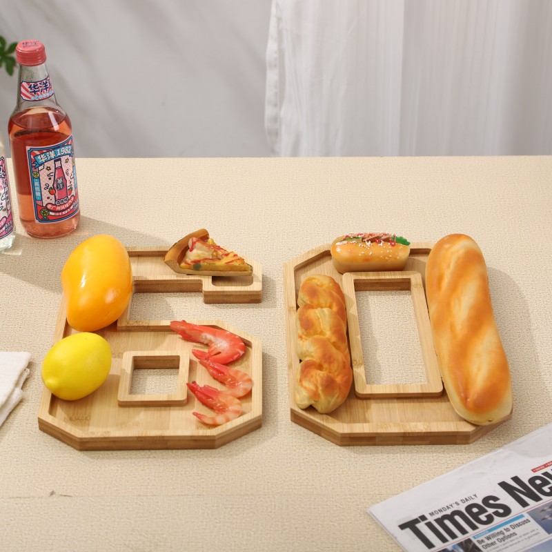 Wooden Digital Tray Home Party - Home Cooking Dishes ulasan dan harga