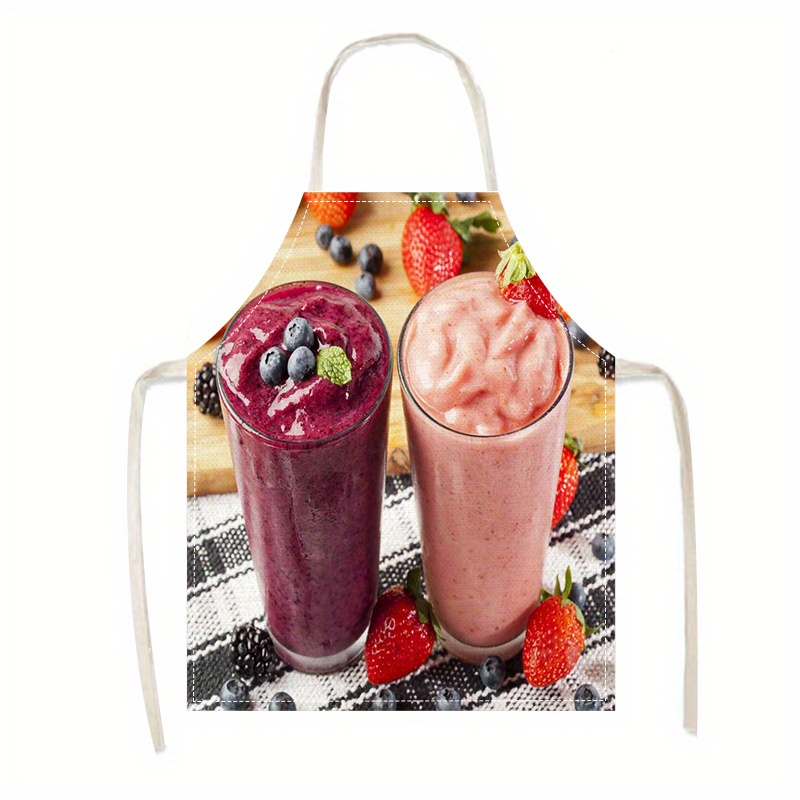 Linen Apron Fresh Juice Fruit  - Home Cooking Ideas ulasan dan harga
