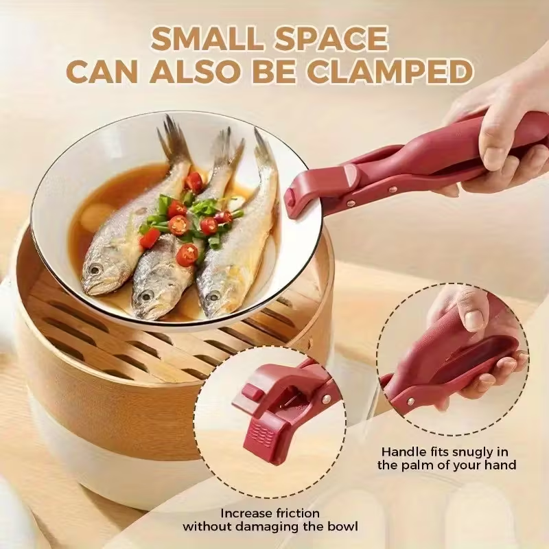 1/2pc Anti-Scald Gripper Clip  - Home Cooking Dishes ulasan dan harga