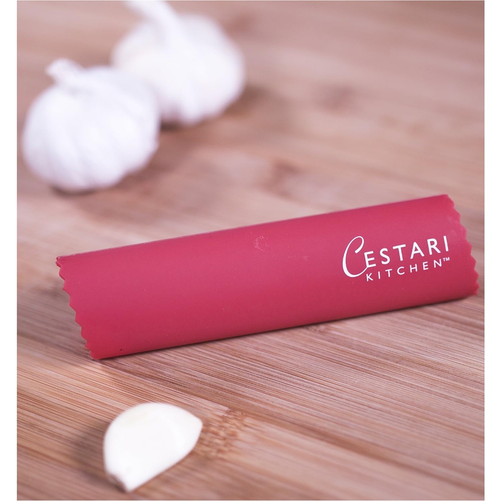 Silicone Garlic Peeler Roller  - Home Cooking Youtube ulasan dan harga
