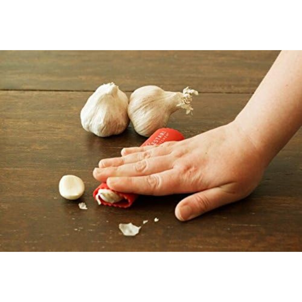 Silicone Garlic Peeler Roller  - Home Cooking Youtube ulasan dan harga
