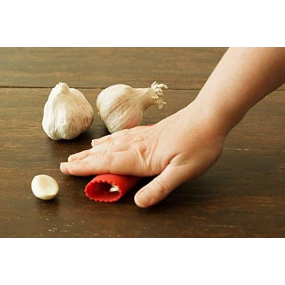 Silicone Garlic Peeler Roller  - Home Cooking Youtube ulasan dan harga