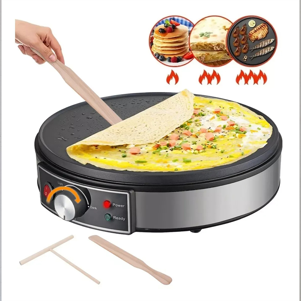 Electric Crepe Maker Machine P - Home Cooking Oil Making Machine ulasan dan harga