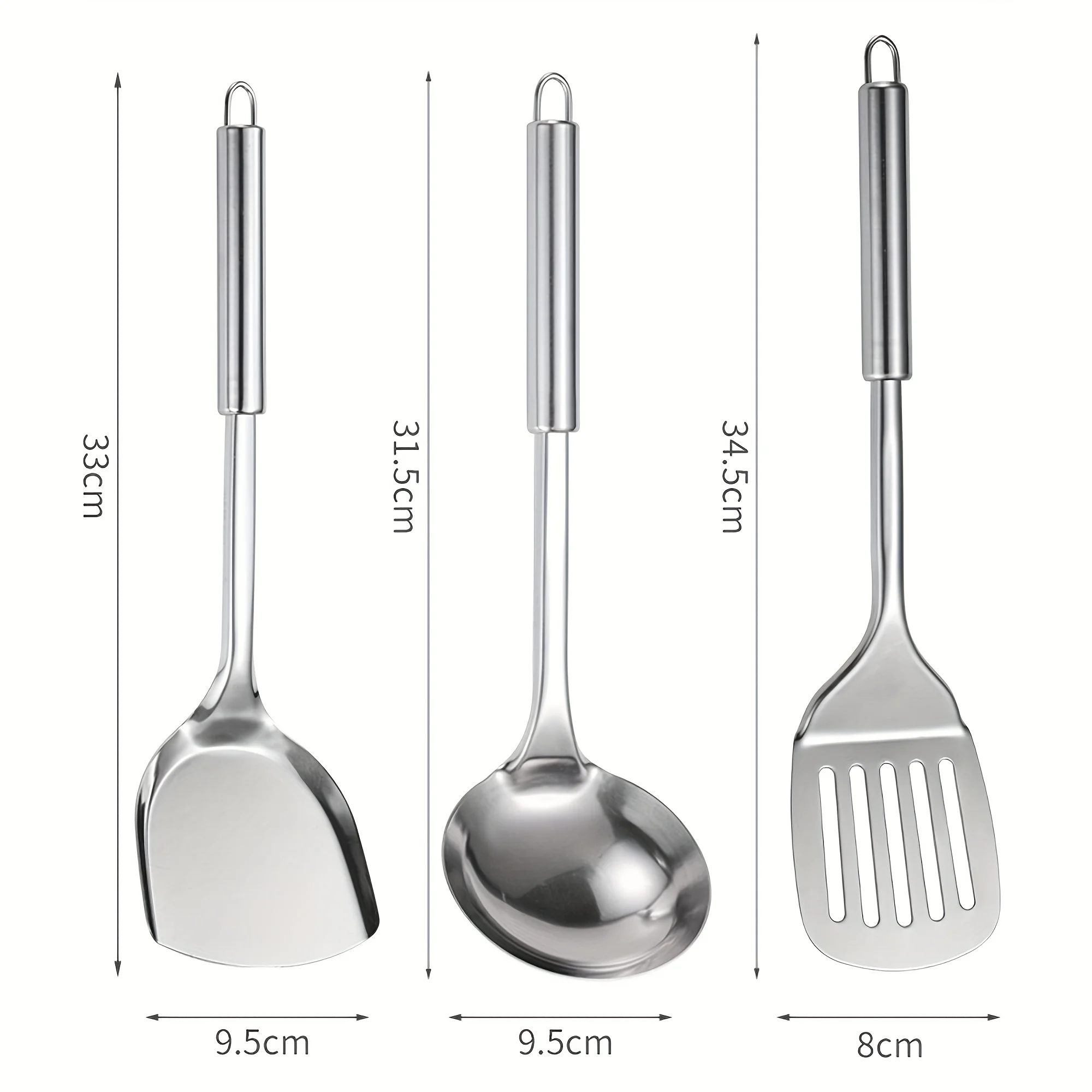9pcs Cooking Utensil Set, 304  - Home Cooking Utensil Set ulasan dan harga