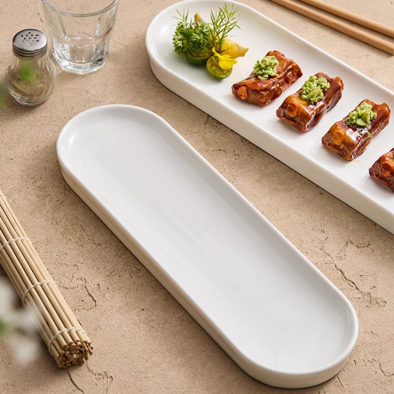 Irregular Shape Ceramic Steak  - Home Cooking Dishes ulasan dan harga