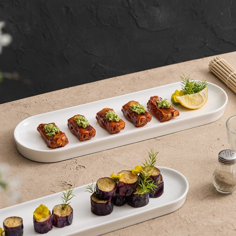 Irregular Shape Ceramic Steak  - Home Cooking Dishes ulasan dan harga