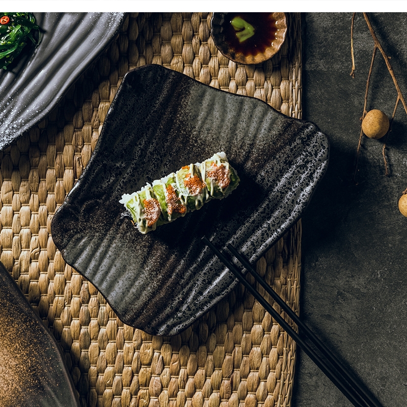1PCS 10-inch ceramic sushi Jap - Home Cooking Dishes ulasan dan harga