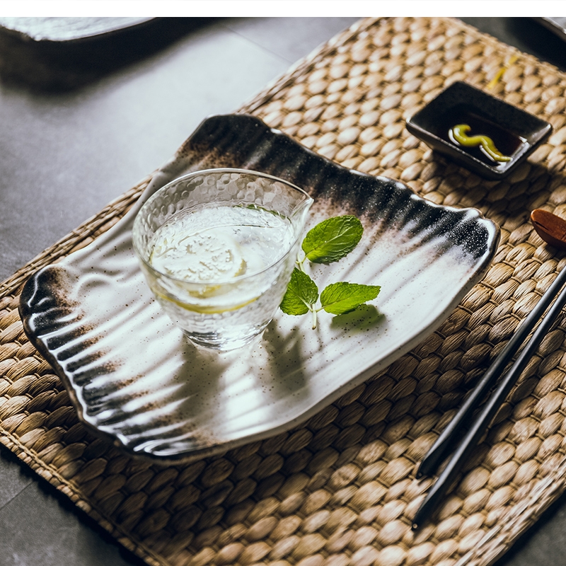 1PCS 10-inch ceramic sushi Jap - Home Cooking Dishes ulasan dan harga