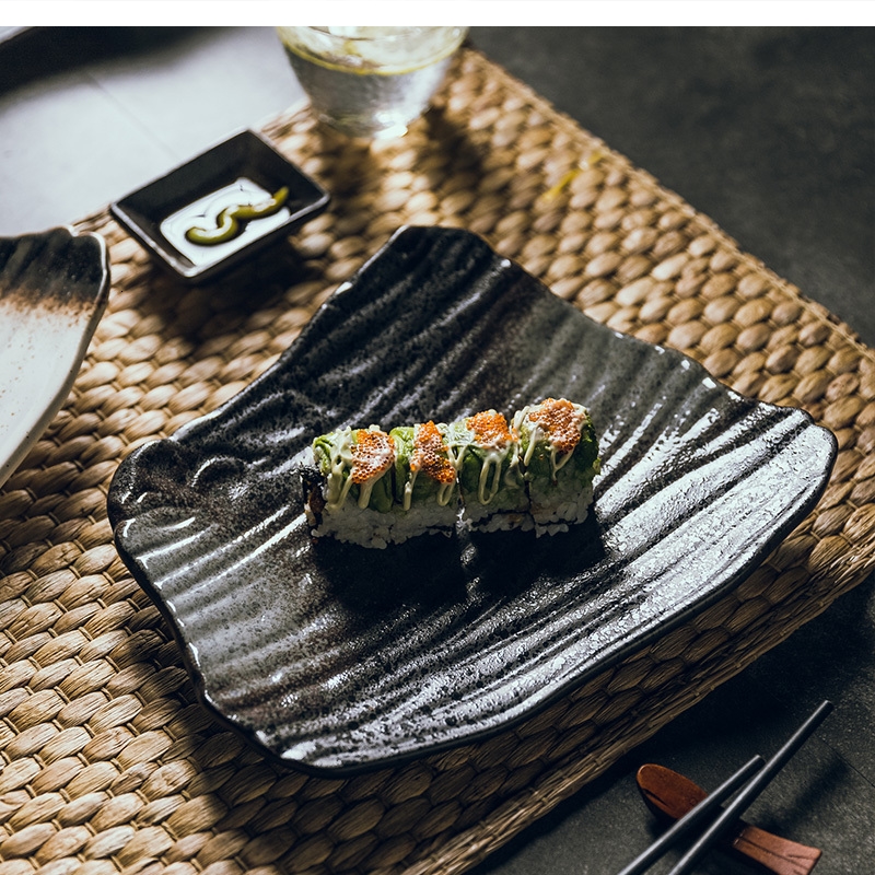 1PCS 10-inch ceramic sushi Jap - Home Cooking Dishes ulasan dan harga