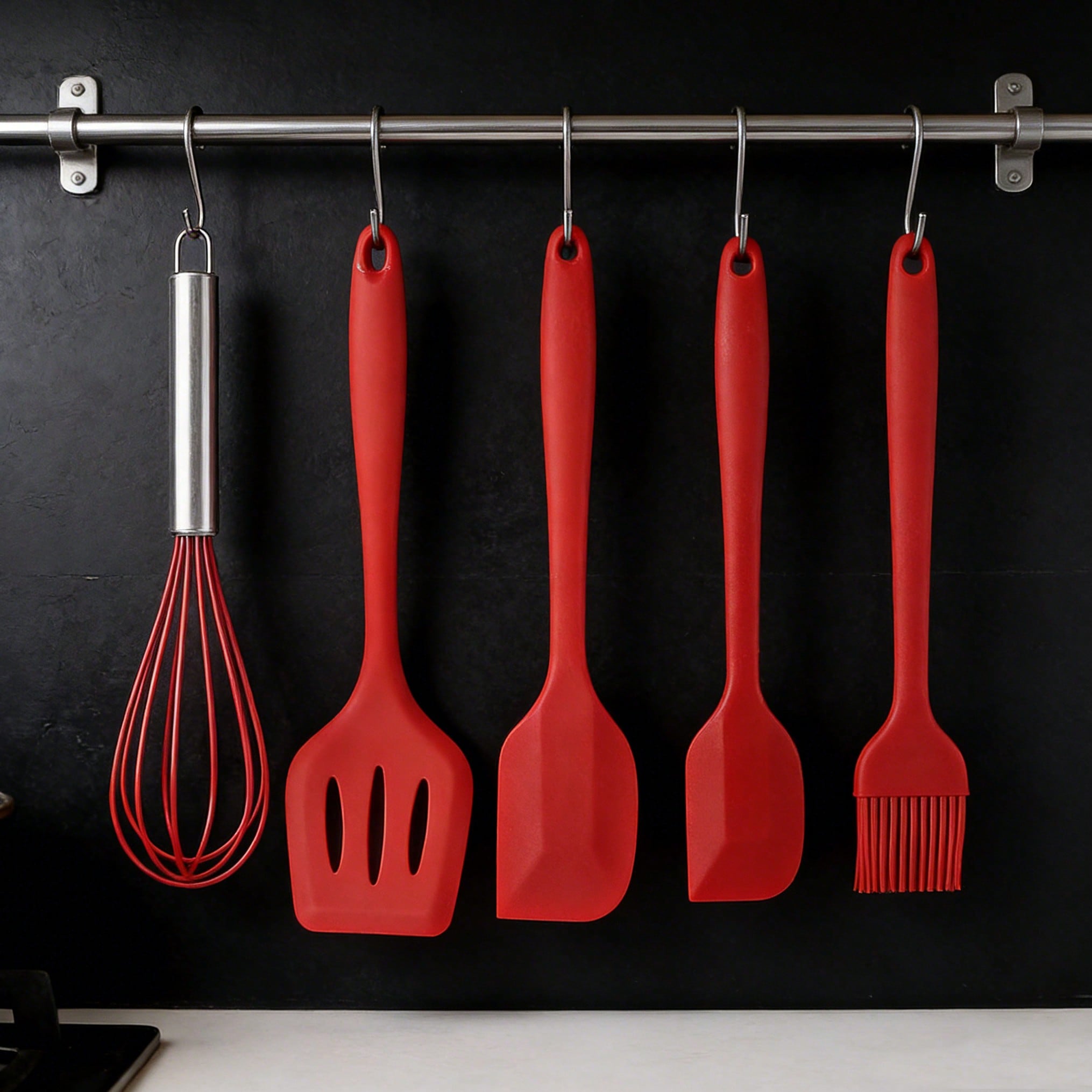 Silicone Cooking Utensils Set, - Home Cooking Utensil Set ulasan dan harga
