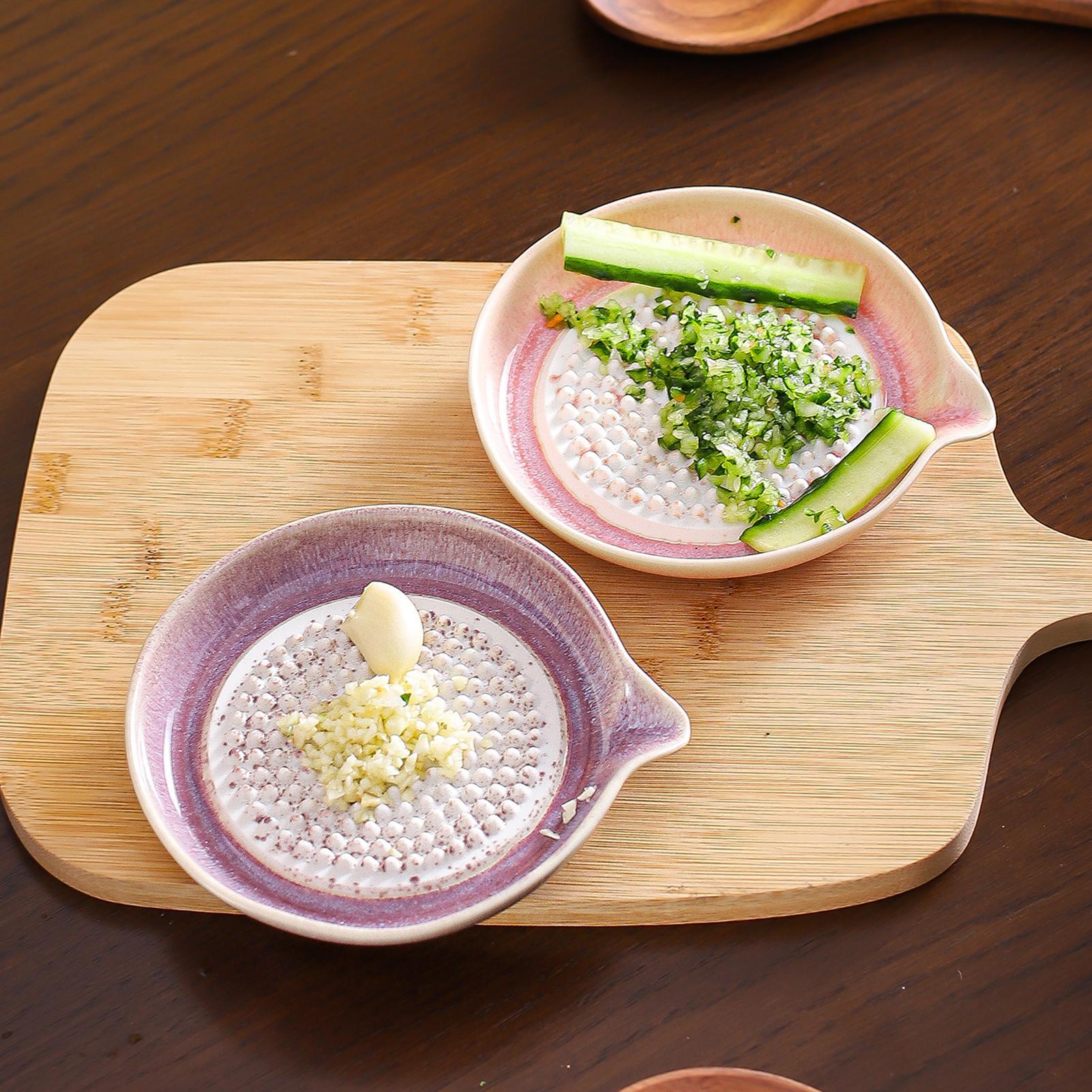 Grater Plate Gradient Glaze Sm - Home Cooking Dishes ulasan dan harga