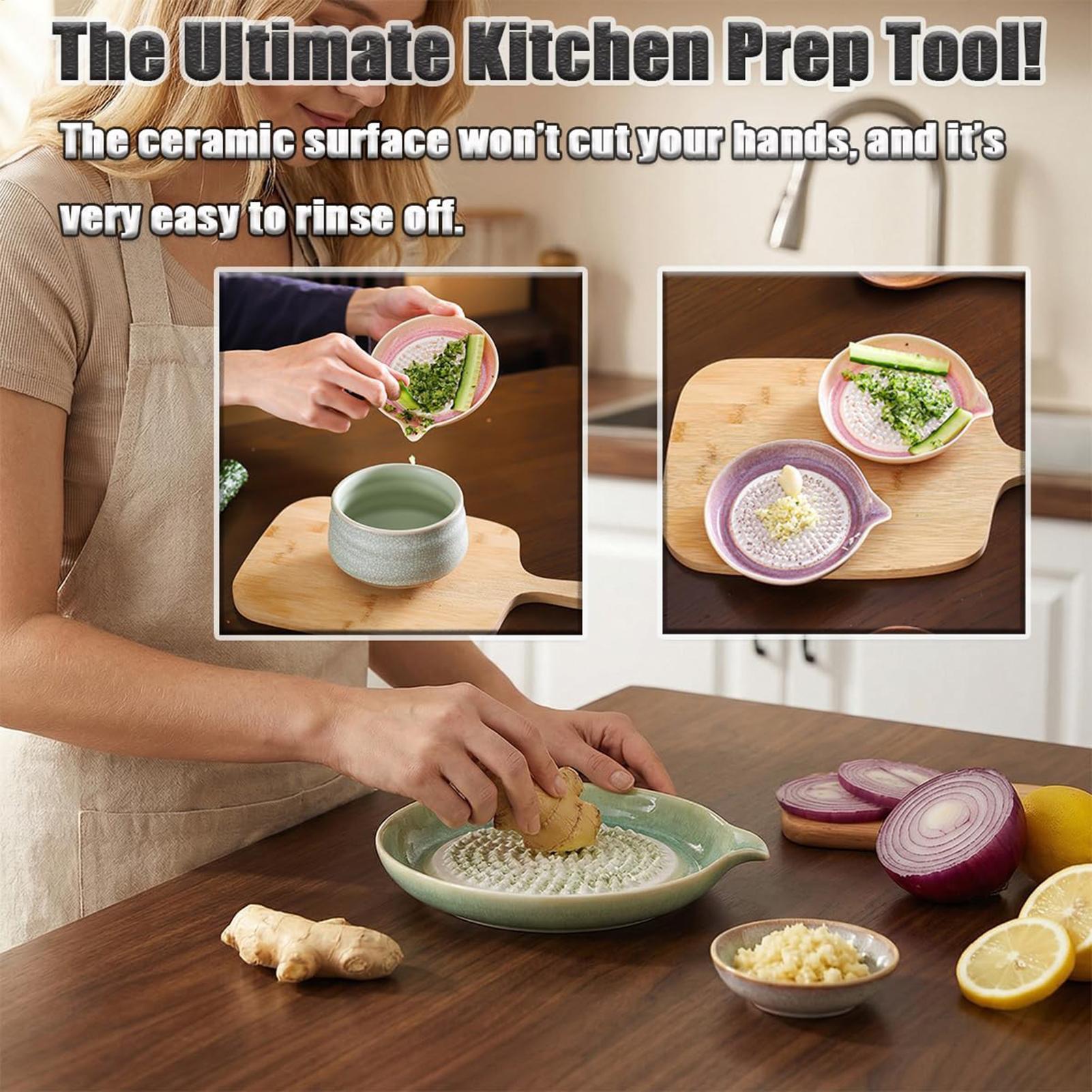 Grater Plate Gradient Glaze Sm - Home Cooking Dishes ulasan dan harga