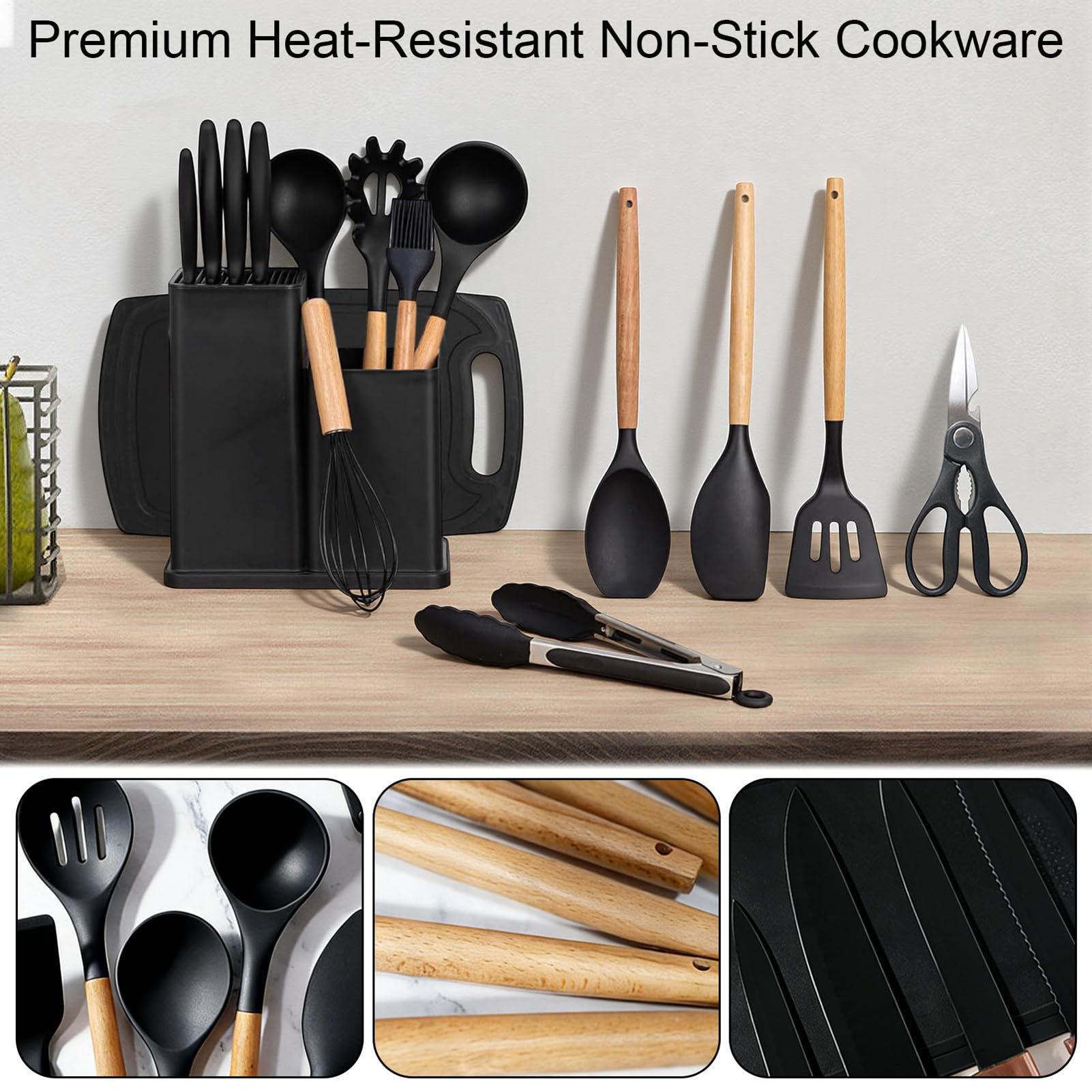 Cooking Utensils 19-Piece Nons - Home Cooking Utensil Set ulasan dan harga