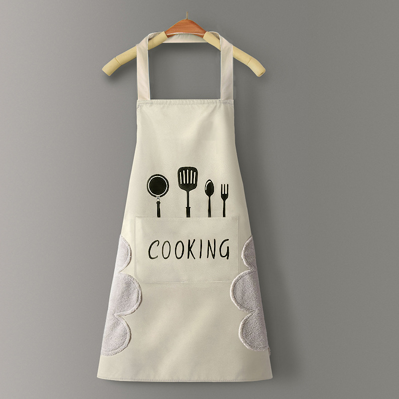Custom Logo PVC Kitchen Apron  - Home Cooking Oil Making Machine ulasan dan harga