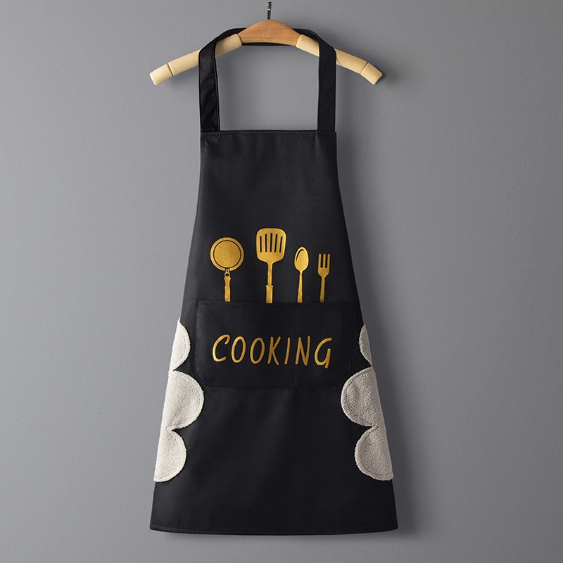 Custom Logo PVC Kitchen Apron  - Home Cooking Oil Making Machine ulasan dan harga