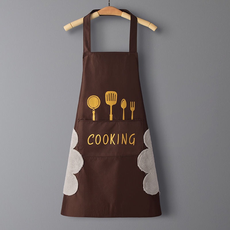 Custom Logo PVC Kitchen Apron  - Home Cooking Oil Making Machine ulasan dan harga