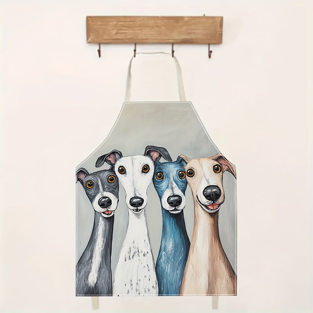 1pc Cute Greyhound Dog Art Apr - Home Cooking Ideas ulasan dan harga