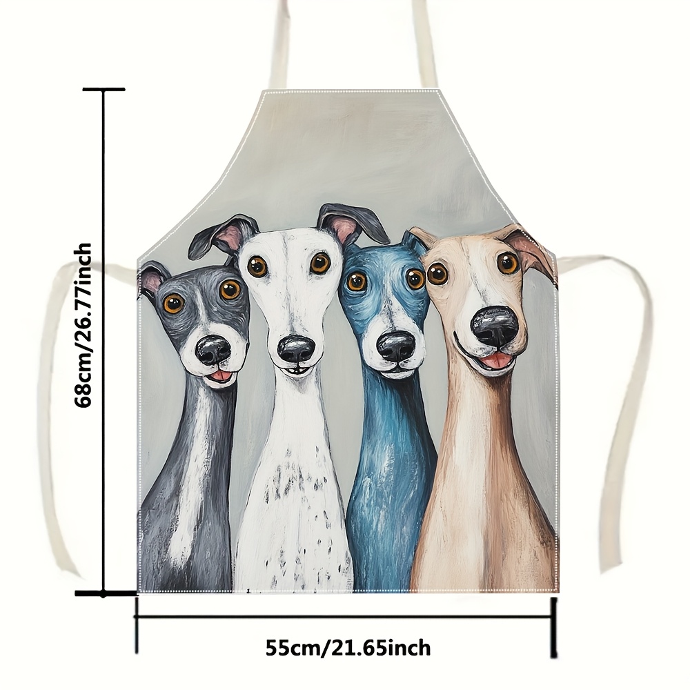 1pc Cute Greyhound Dog Art Apr - Home Cooking Ideas ulasan dan harga