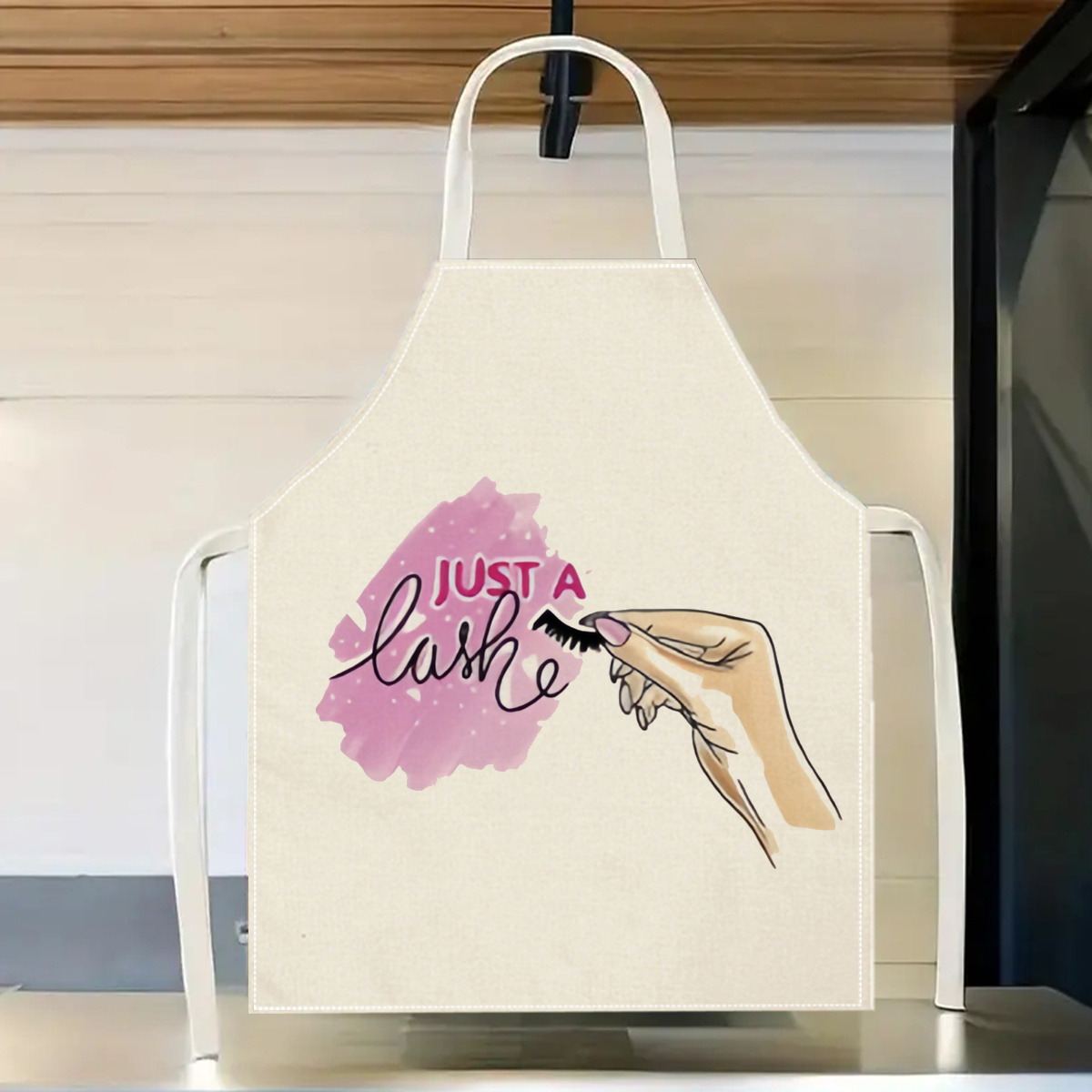 1pc Just A Lash Apron Beauty G - Home Cooking Ideas ulasan dan harga