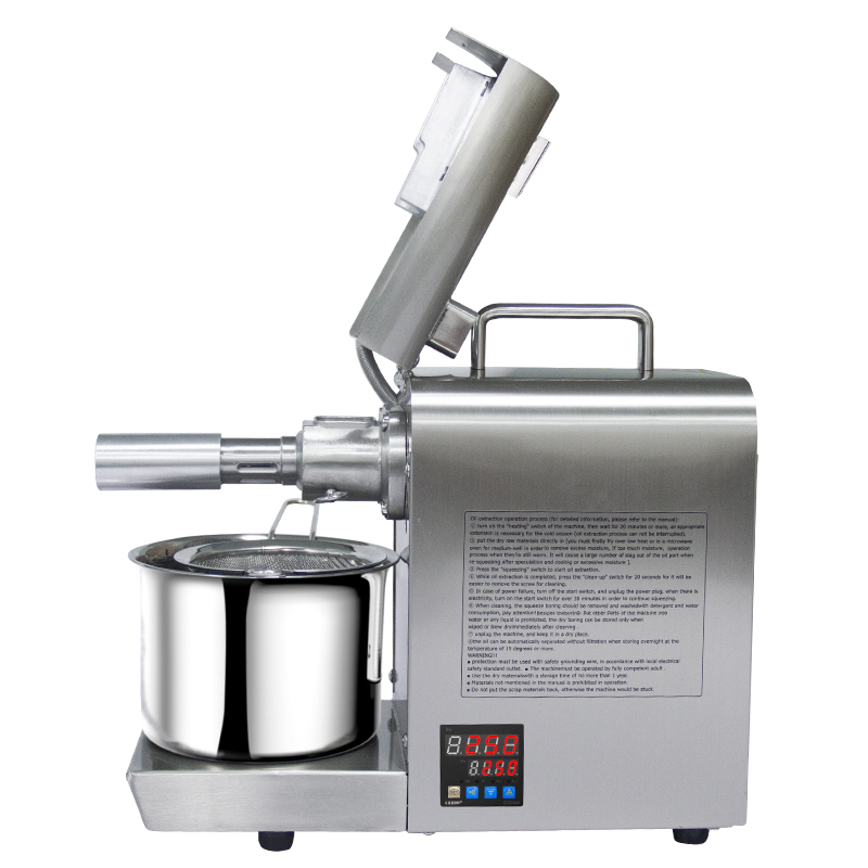 Screw Squeezed Press Cold Pres - Home Cooking Oil Making Machine ulasan dan harga