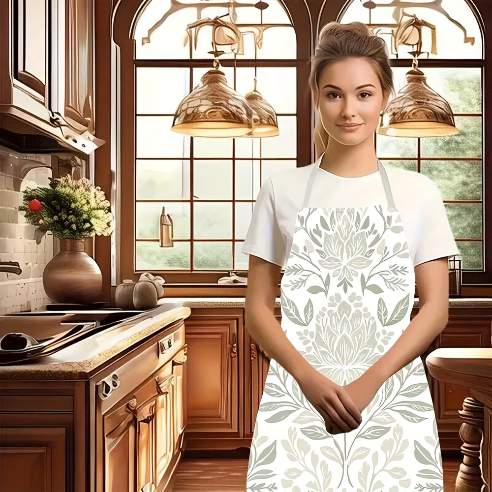 1pc Vintage Floral Apron Botan - Home Cooking Ideas ulasan dan harga