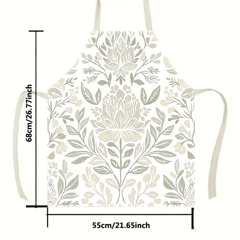1pc Vintage Floral Apron Botan - Home Cooking Ideas ulasan dan harga