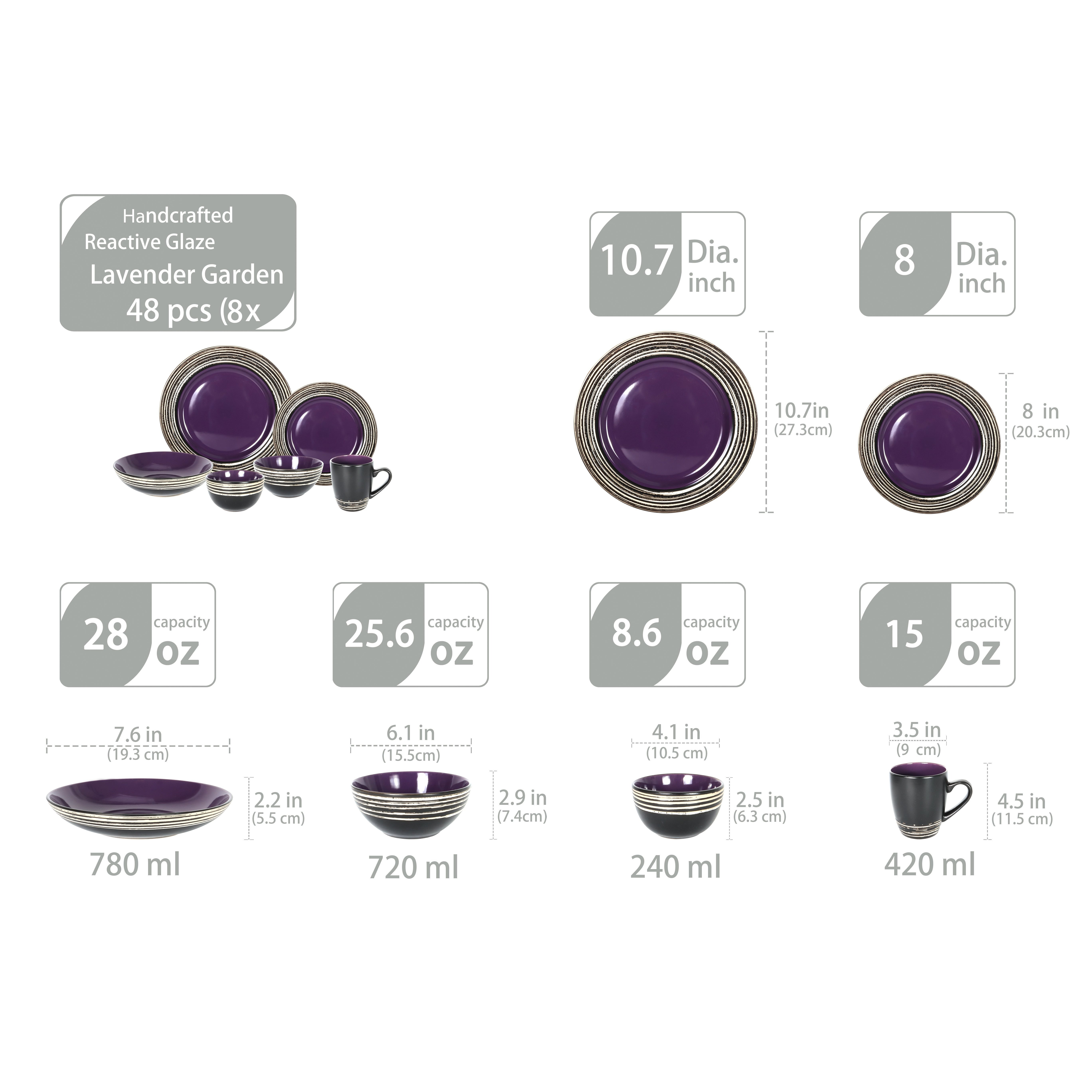 48pcs Stoneware Dinnerware Set - Home Cooking Ideas ulasan dan harga